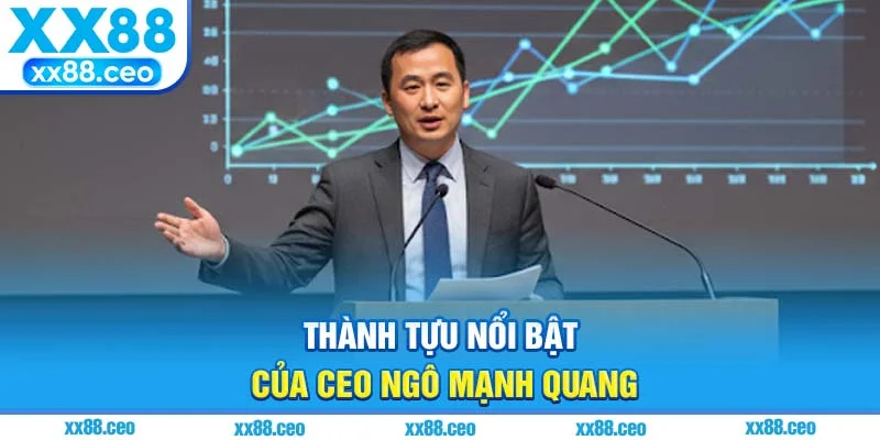 Thành tựu nổi bật của CEO Ngô Mạnh Quang